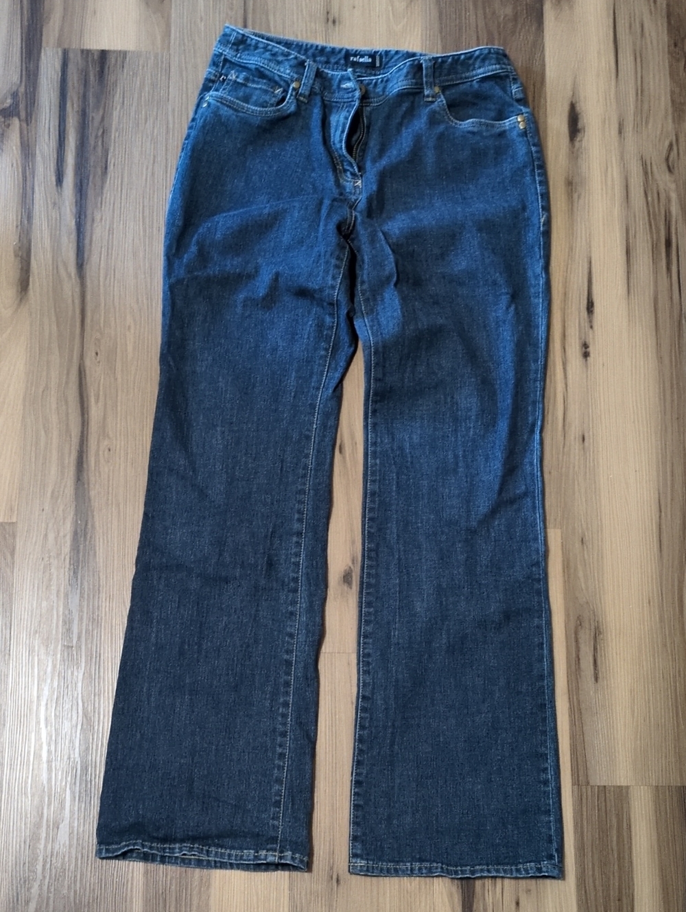 Rafaella Dark Blue Flare Jeans